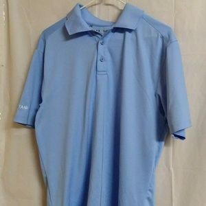 Under Armour Heat Gear Loose Medium Blue Shirt